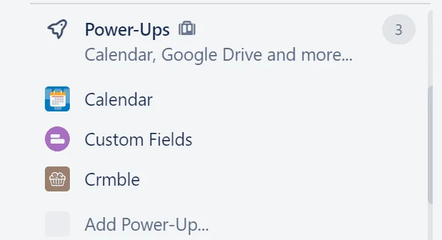 Trello kunne ikke tilføje Power-Up