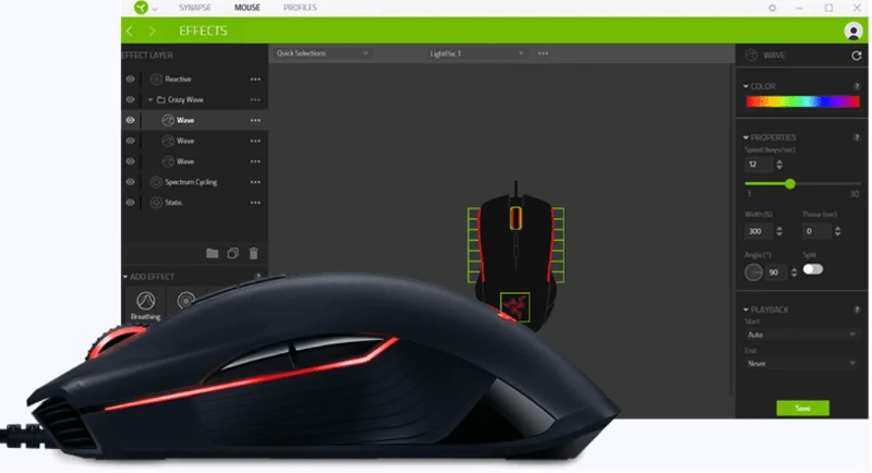 Razer Synapse 3.0: Sådan konfigureres et brugerdefineret tastaturbaggrundsbelysningsfarveskema