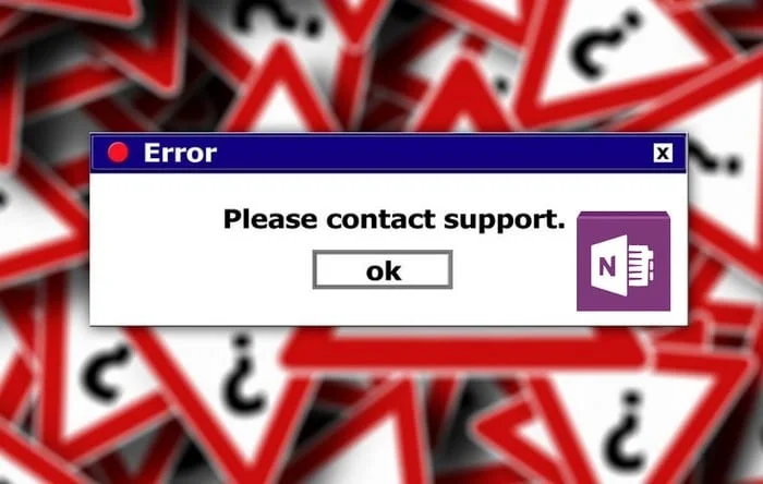 Popravite napako OneNote 0xe00001bb: razdelek je poškodovan