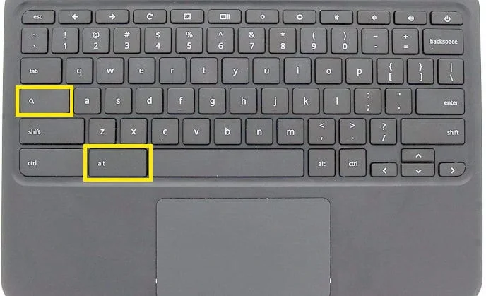 Chromebook: omogočite/onemogočite Caps Lock