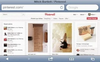 Pinterest: Hur man visar hela webbplatsen på iPad, iPhone eller iPod Touch