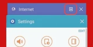 Galaxy S8: Hur man använder appar på delad skärm