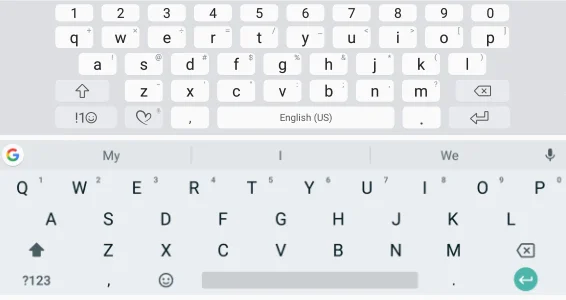 Galaxy S8/Note8: Problem med att skriva period istället för utrymme