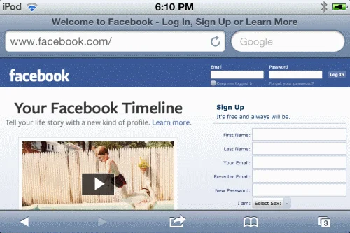 iOS: pakeiskite vartotojo agentą „Safari“ be „Jailbreak“.