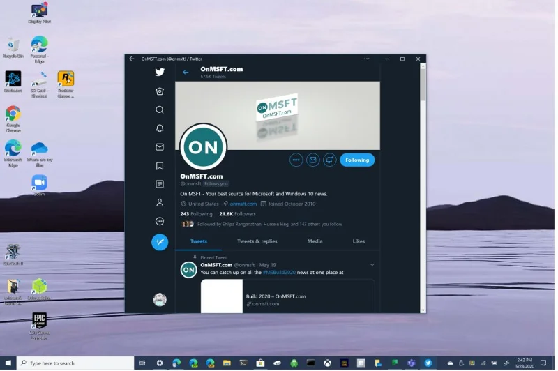 Si të instaloni një PWA në Windows 10 duke përdorur Microsoft Edge