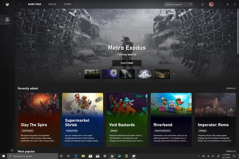 Sådan bruger du Xbox Game Pass til pc på Windows 10