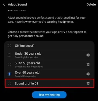 Hur man aktiverar Samsung Adapt Sound för bästa ljud