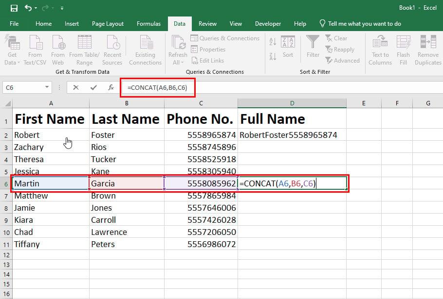 Jak zkombinovat dva sloupce v Excelu: 5 nejlepších metod