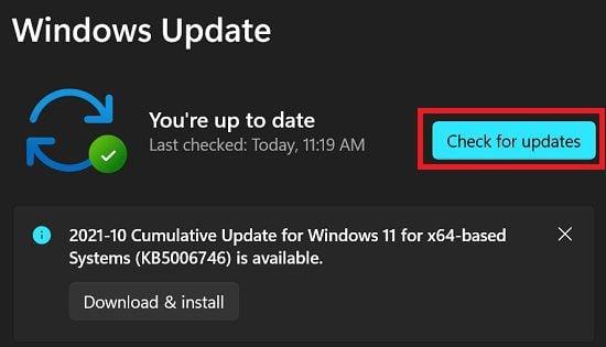 Windows 11: Vlerësimi Kopjo ujëra pas përditësimit