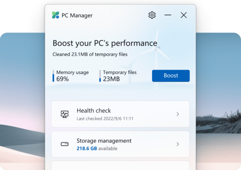 Si ta bëni Windows më të shpejtë me Microsoft PC Manager