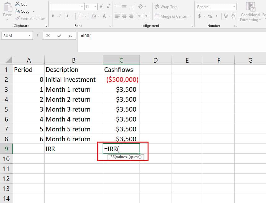 Az IRR kiszámítása Excelben: 4 legjobb módszer 2023-ban