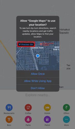 Com activar la ubicació precisa a iPhone i iPad