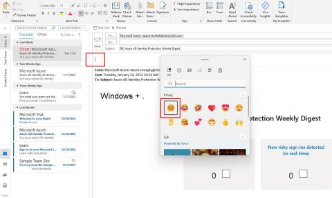 Как да добавите емотикони в Outlook имейл: 7 най-добри метода