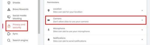 Како омогућити или онемогућити приступ веб камери за Опера, Фирефок, Браве и Цхроме претраживач