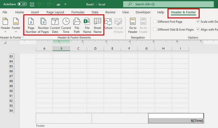 Microsoft Excel: Πώς να προσθέσετε μια κεφαλίδα