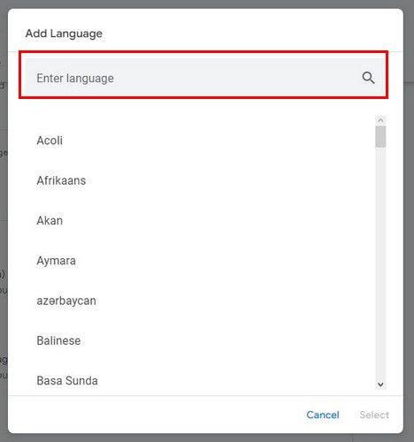 Google Docs: Sådan ændres sproget