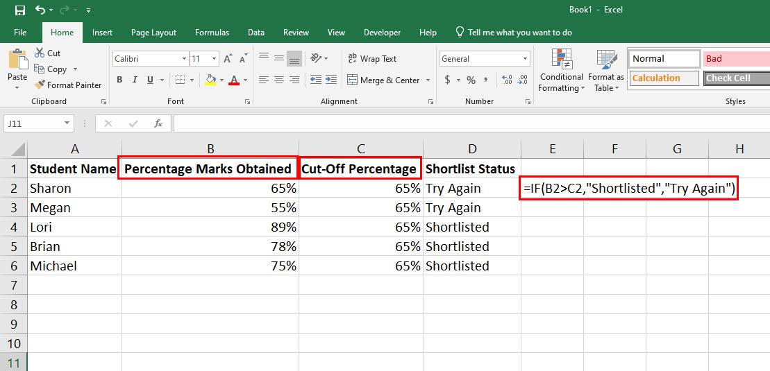 Как да използвате формулата IF-THEN на Excel: 5 най-добри сценария в реалния свят