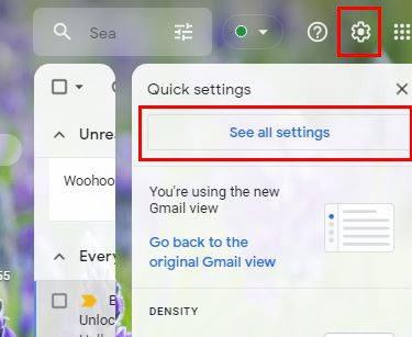 Gmail: como crear e engadir unha resposta automática