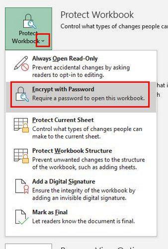 Excel: Kako preprosto dodati geslo v datoteko