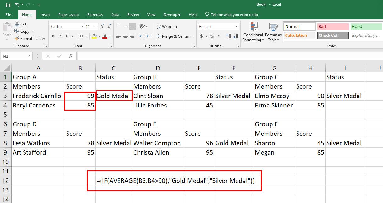 Sådan bruges Excel HVIS-SÅ-formel: 5 bedste scenarier i den virkelige verden