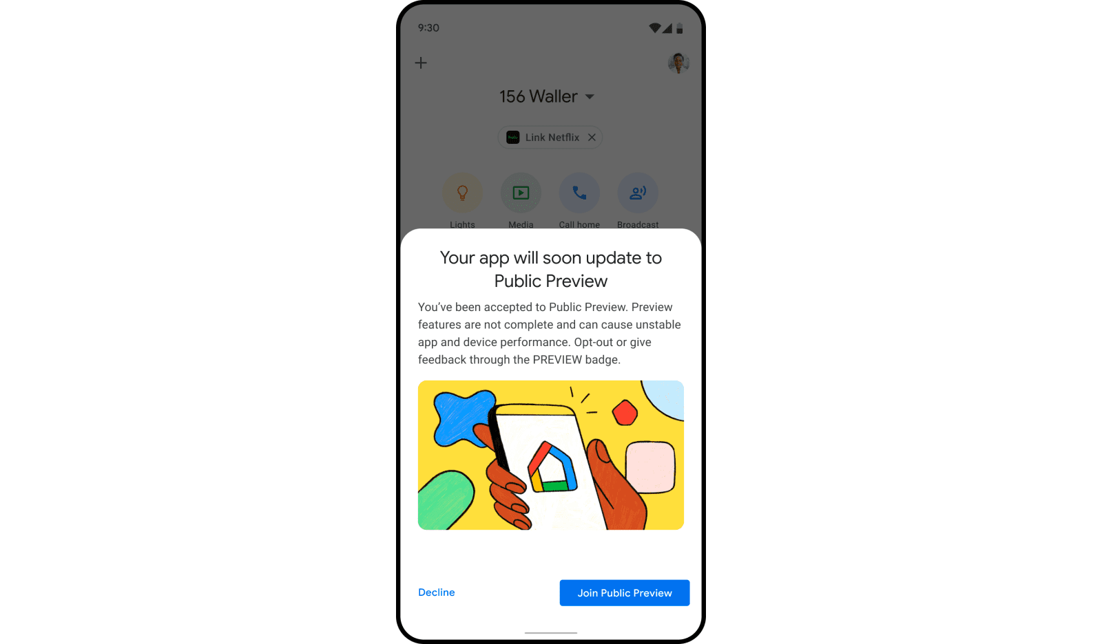 Jak se zaregistrovat do Google Home Public Preview