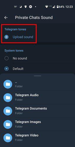 Si të ndryshoni tingullin e njoftimit në Telegram