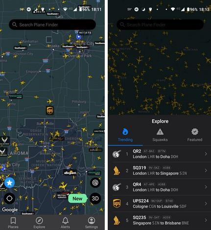 5 задължителни и безплатни приложения за Android за проследяване на полети