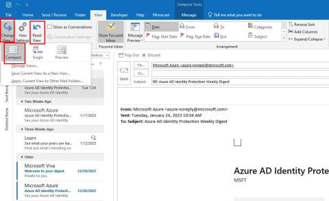 Променен изглед на имейл в Outlook: 5-те най-добри начина да го коригирате