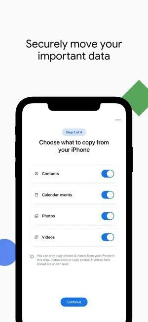 Як користуватися додатком Google Switch to Android