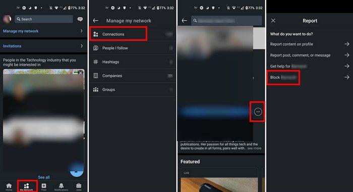 Kako blokirati nekoga na LinkedInu