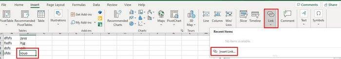 Como engadir unha hiperligazón en Excel