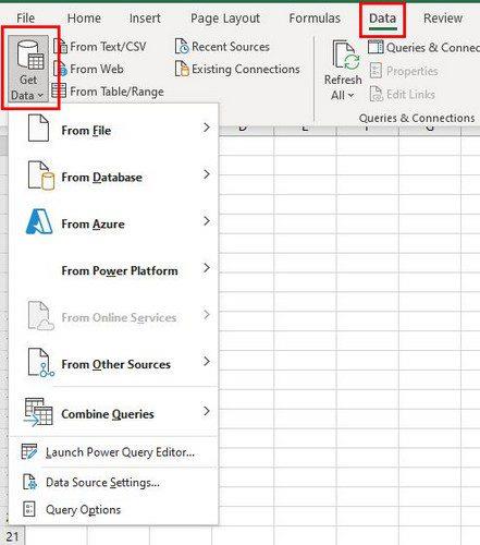 Microsoft Excel: Hvernig á að flytja inn gögn úr PDF skrá