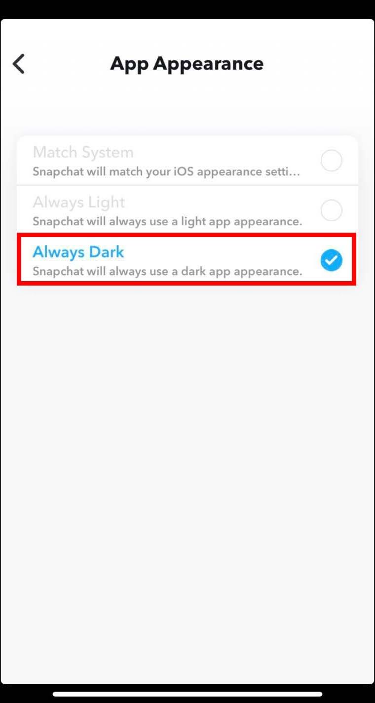 Si të aktivizoni modalitetin e errët në Snapchat në 2023