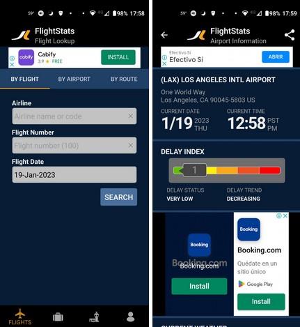5 aplicacions d'Android de seguiment de vols gratuïtes i imprescindibles