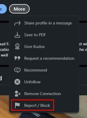 Si të bllokoni dikë në LinkedIn