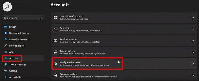 Windows 11: Com esborrar un compte