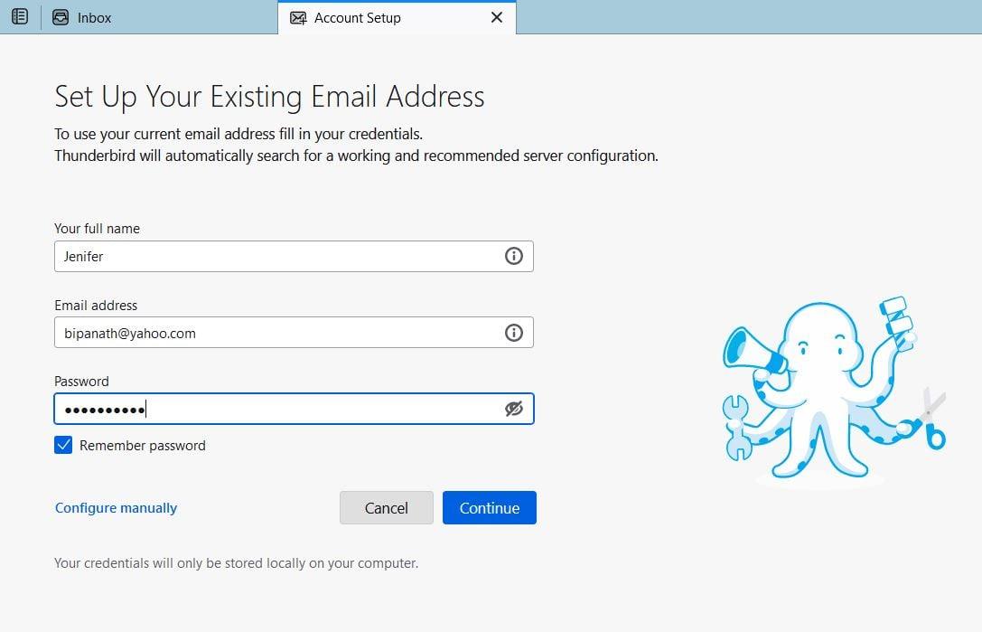 Πώς να προσθέσετε λογαριασμό email στο Mozilla Thunderbird το 2023