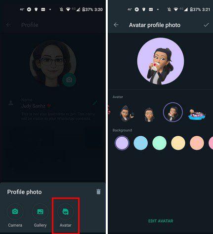 WhatsApp: com crear i utilitzar un avatar
