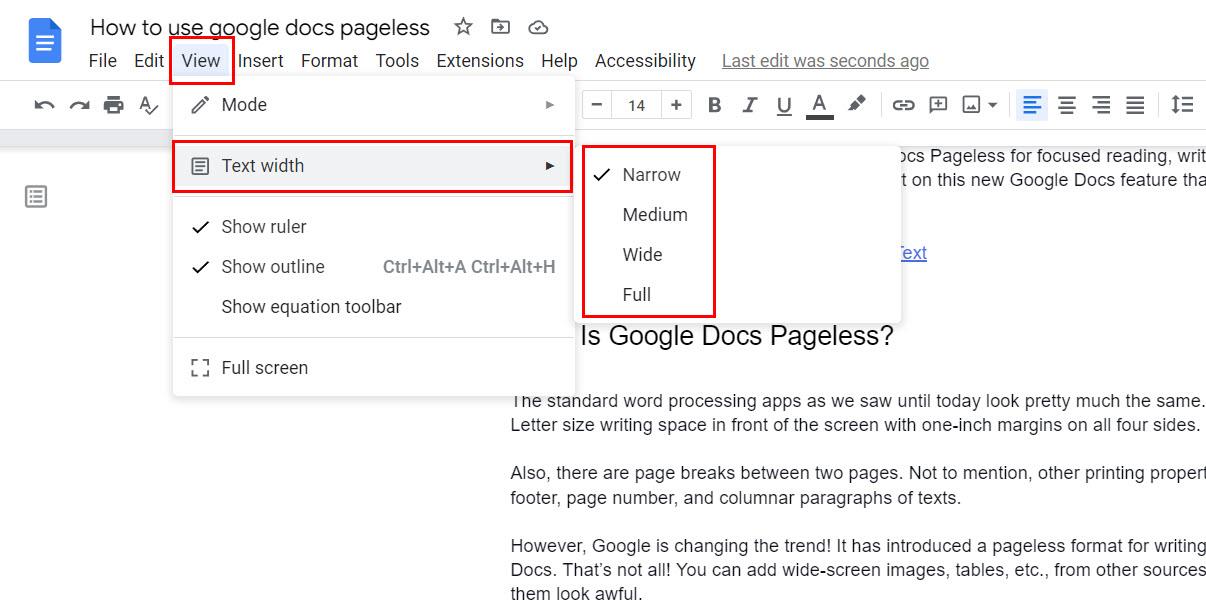 Com utilitzar Google Docs sense pàgina per al màxim enfocament i col·laboració
