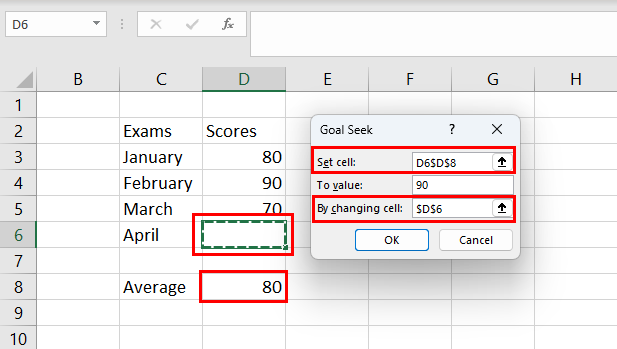 Kā izmantot mērķa meklēšanu programmā Excel (ar reāliem piemēriem)