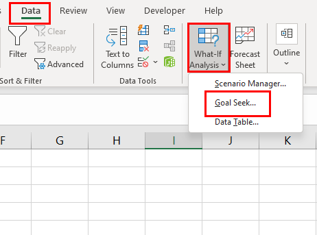 Kaip naudoti tikslo siekimą programoje „Excel“ (su realaus gyvenimo pavyzdžiais)