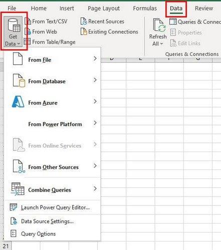 Microsoft Excel: kaip importuoti duomenis iš PDF failo