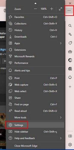 „Microsoft Edge“: kaip įjungti / išjungti vaizdinę paiešką