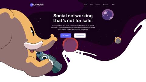 Como rexistrarte en Mastodon