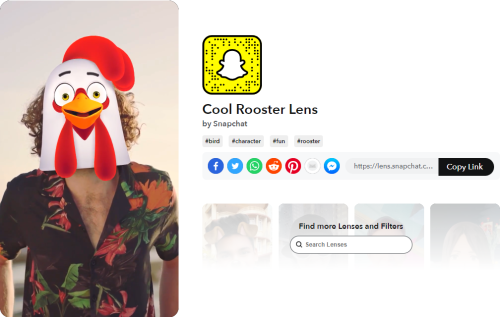 Més de 100 millors lents de Snapchat per a selfies genials el 2023