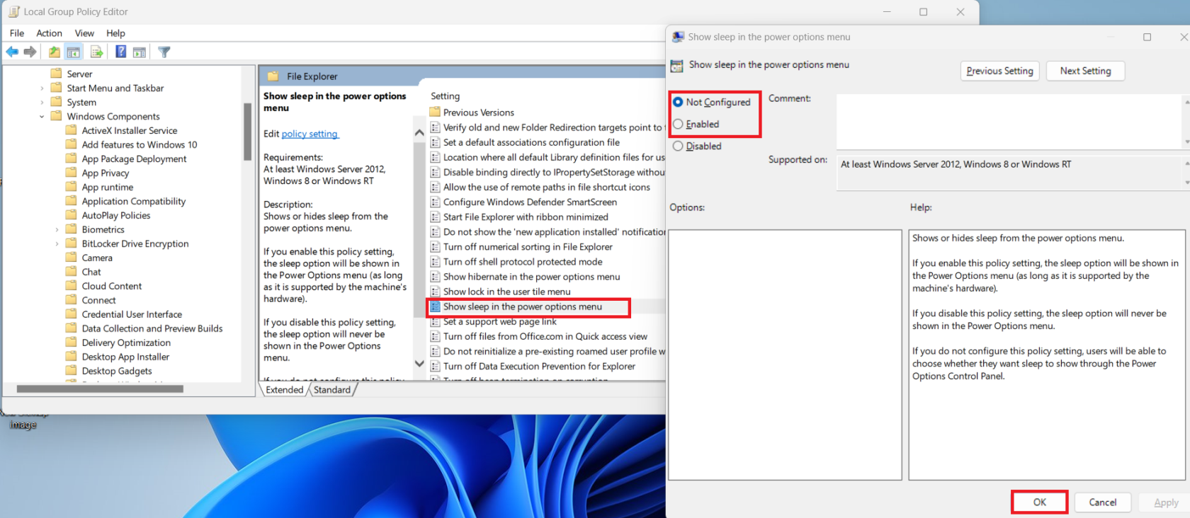 Windows 11: l'ordinador no passarà al mode de repòs