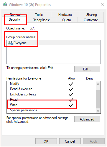 Rregulloni gabimin "Disku është i mbrojtur nga shkrimi" në diskun e heqshëm në Windows 11