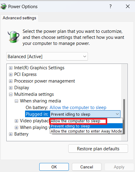 Windows 11: arvuti ei lülitu puhkerežiimi