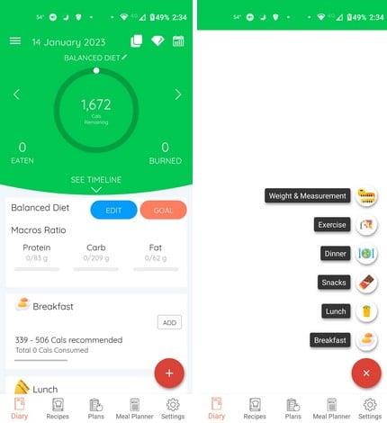 5 tasuta ja kasulikku tervisliku toitumise rakendust Androidile