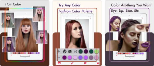 As 13 mellores aplicacións para cambiar a cor do cabelo para Android e iOS en 2023